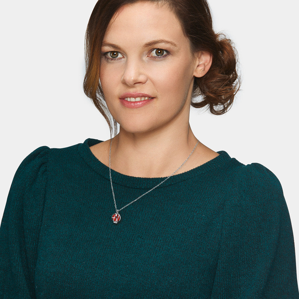 Engelsrufer "Powerful Stone" Perle, Roter Jaspis