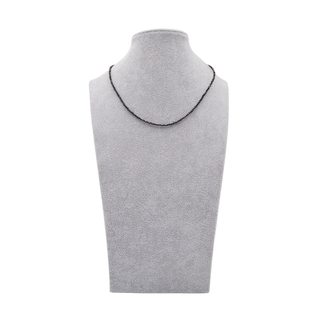 Edelsteinkette „Midnight Glow“ mit schwarzem Spinell, gold – Eleganz & innere Stärke