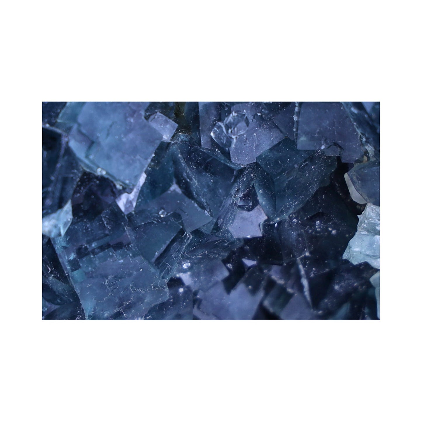 Fluorit Drusenstück UNIKAT, 1.022 Gramm