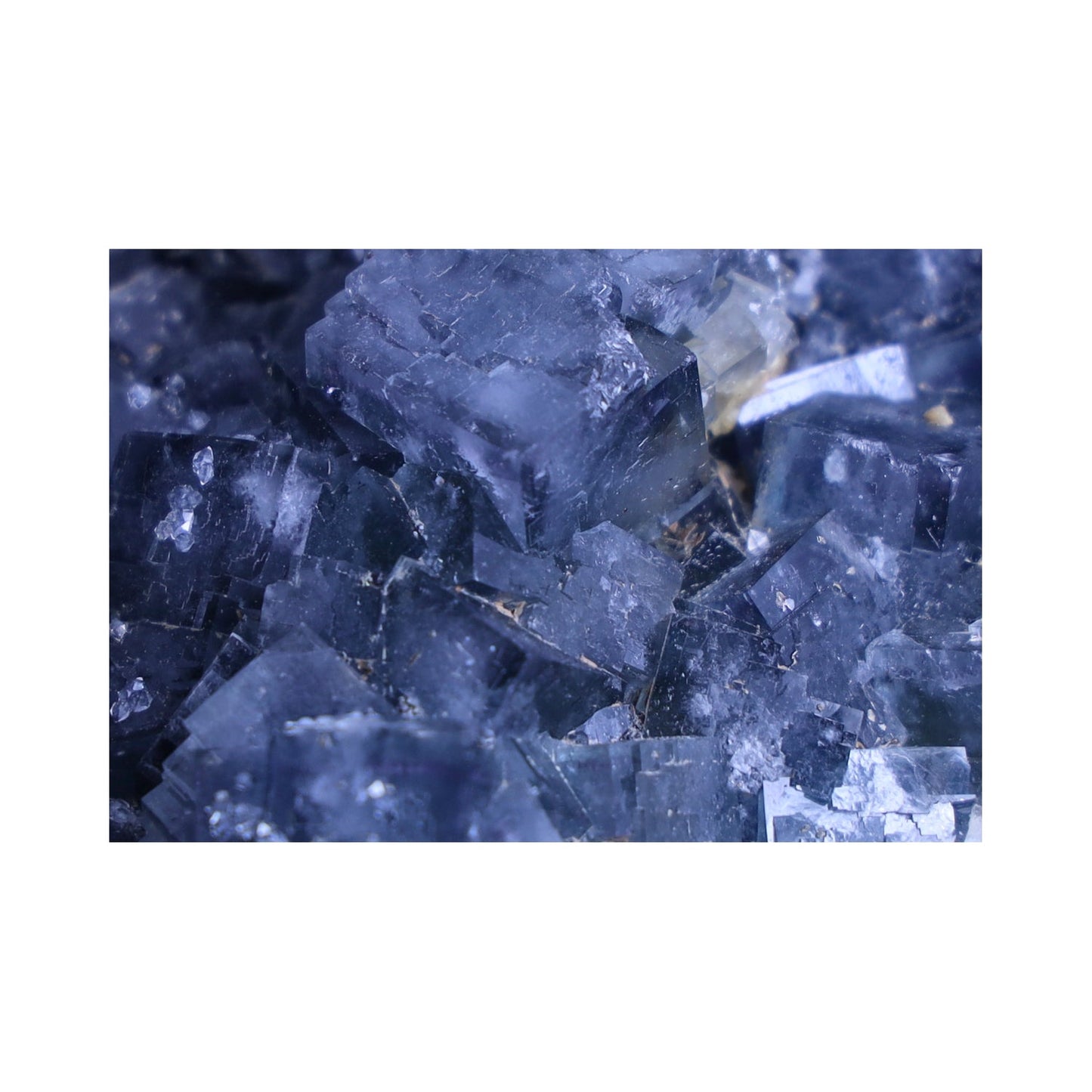 Fluorit Drusenstück UNIKAT, 1.164 Gramm