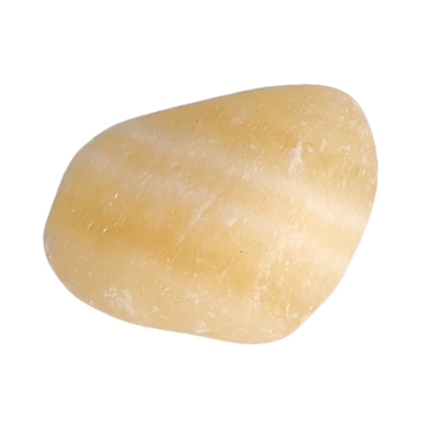Orangencalcit, Trommelstein