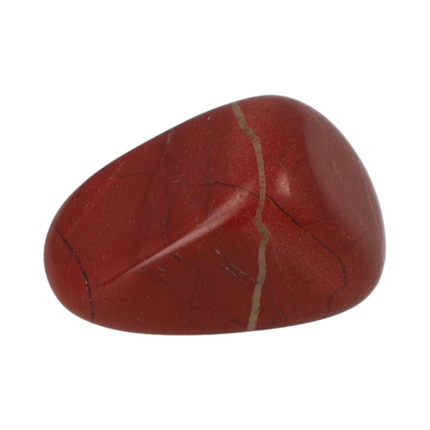 Jaspis rot, Trommelstein