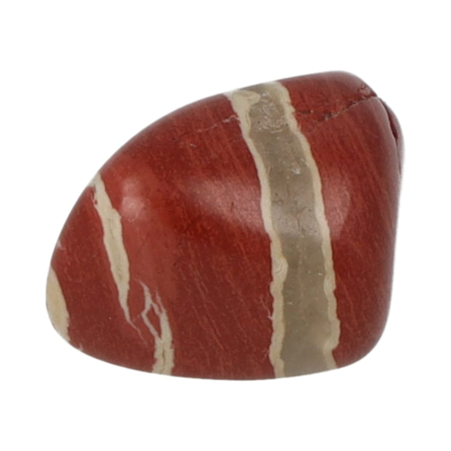 Jaspis rot, Trommelstein