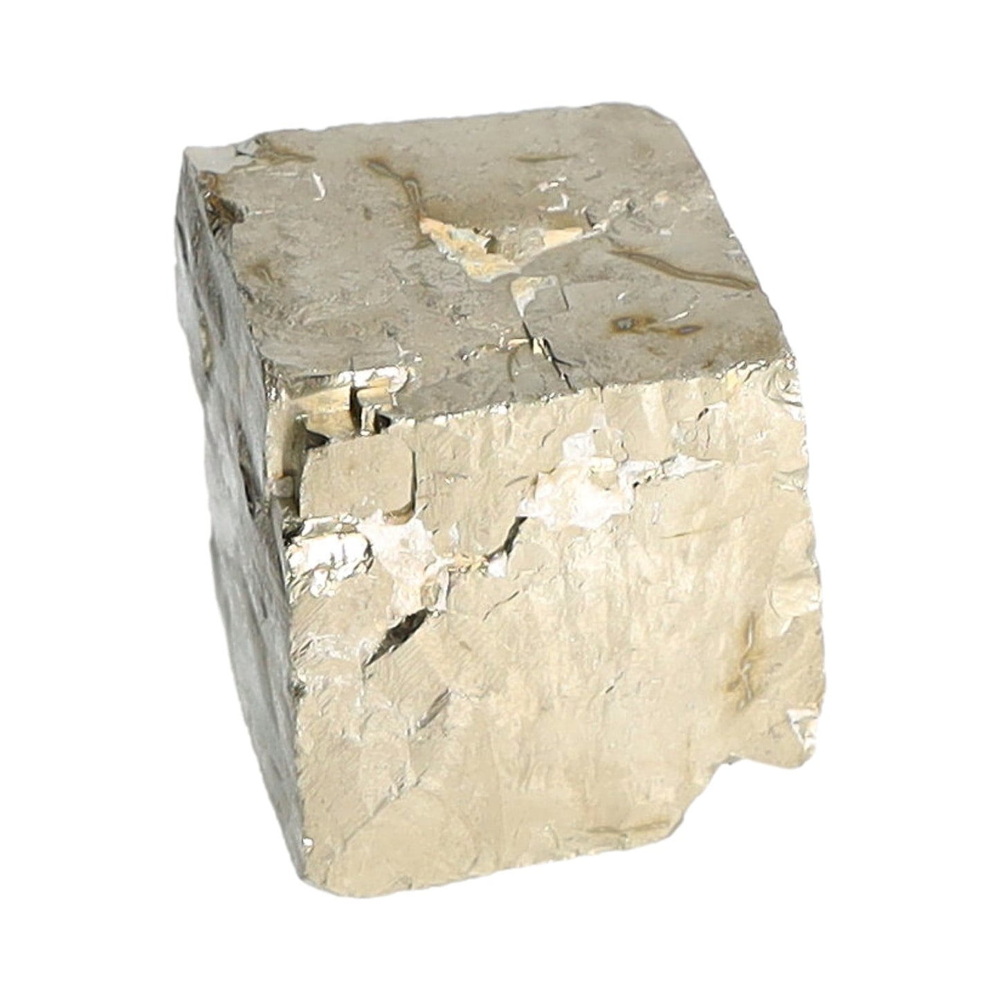 Pyrit Würfel, Rohstein