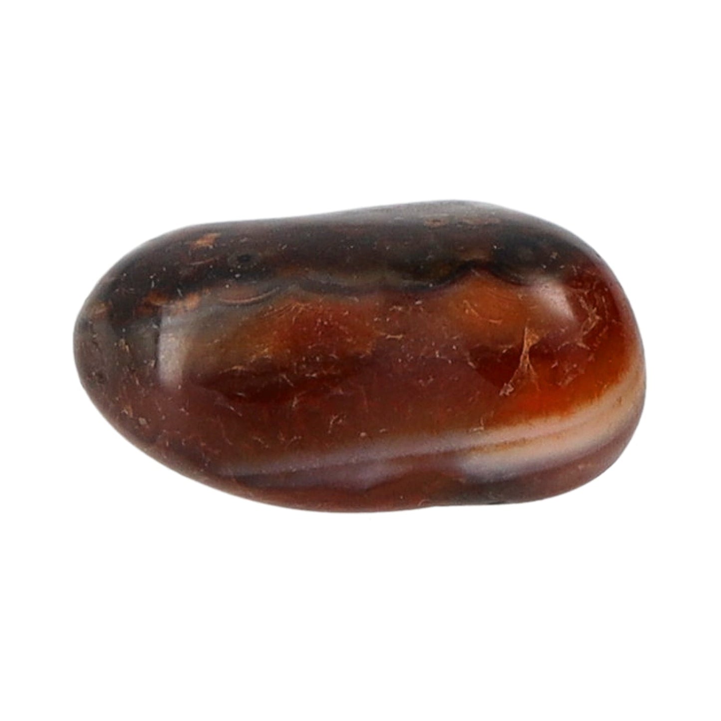 Karneol-Achat, Trommelstein