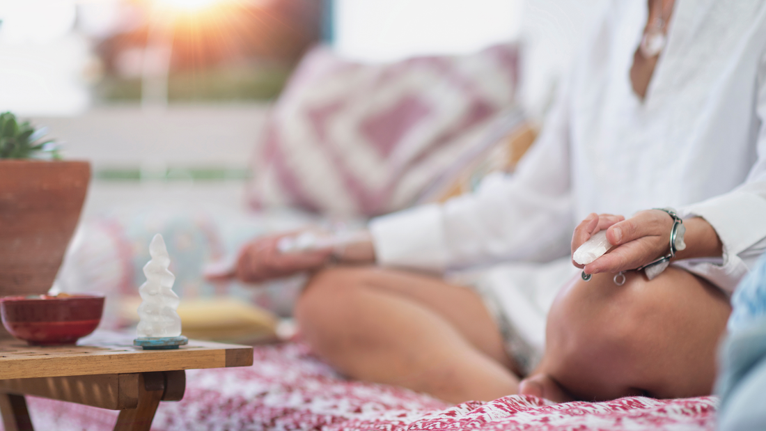 Meditation mit Edelsteinen