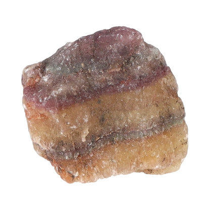 Regenbogenfluorit, Rohstein