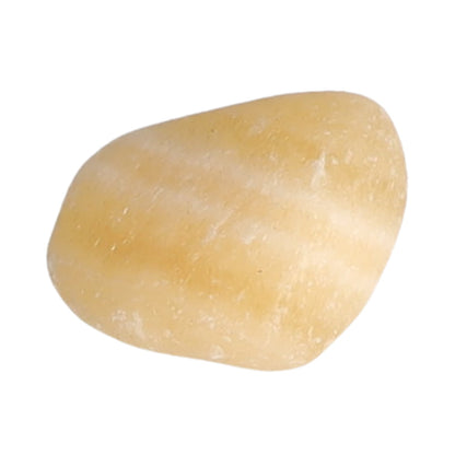 Orangencalcit, Trommelstein