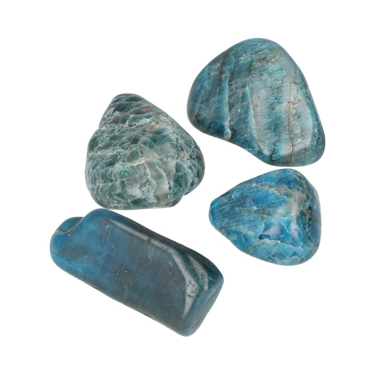 Apatit blau, Trommelstein