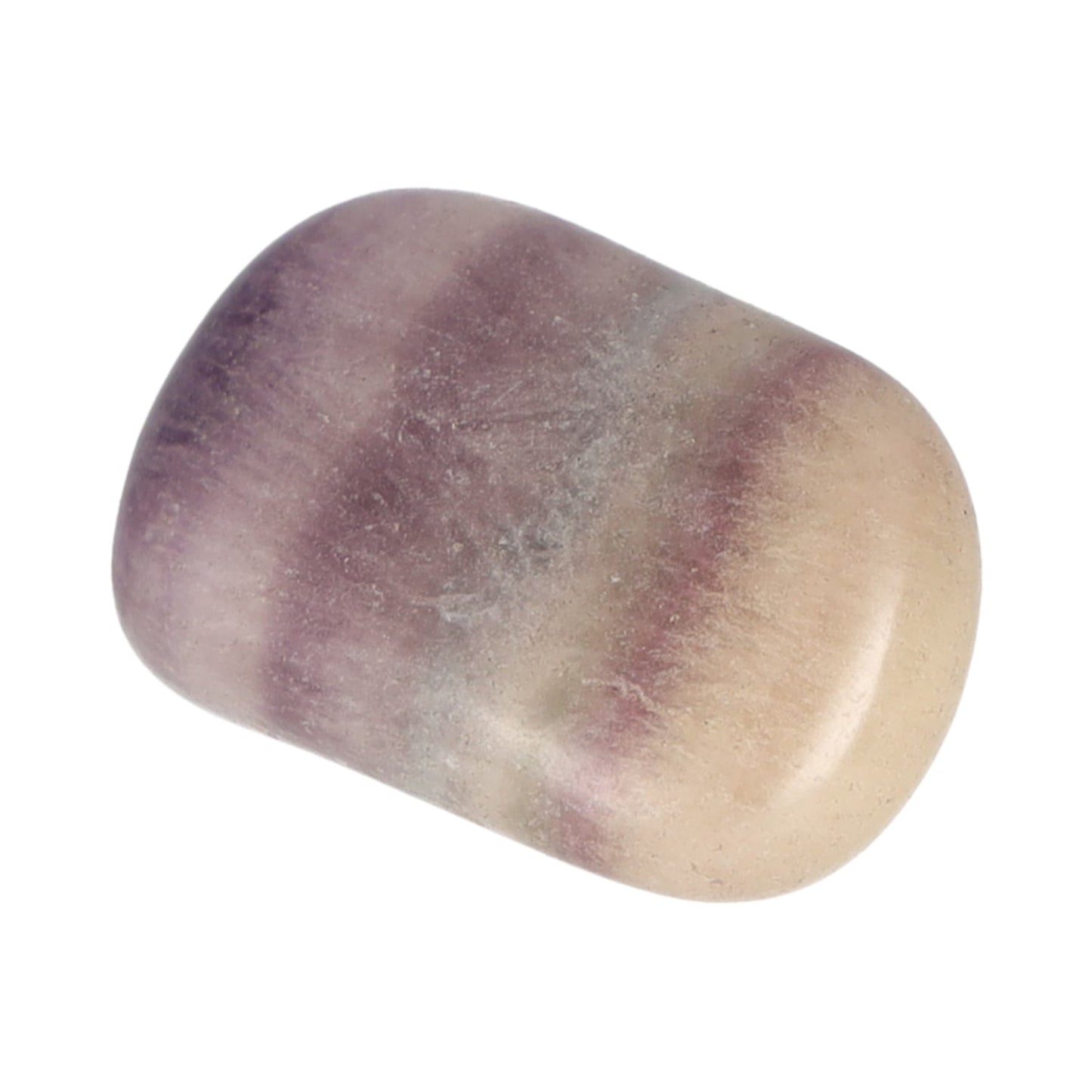 Regenbogenfluorit, Trommelstein