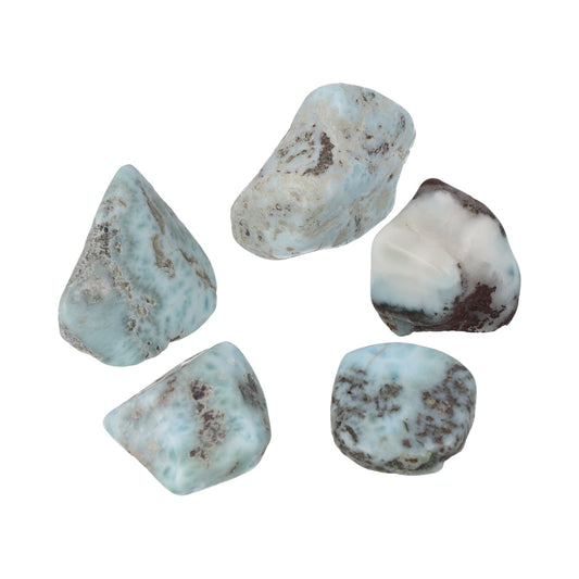 Larimar, Trommelstein